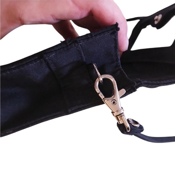 Vintage 90s Nylon Mini Shoulder Bag EUC - Picture 4 of 7